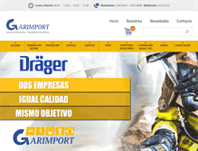 Tablet Screenshot of garimport.com
